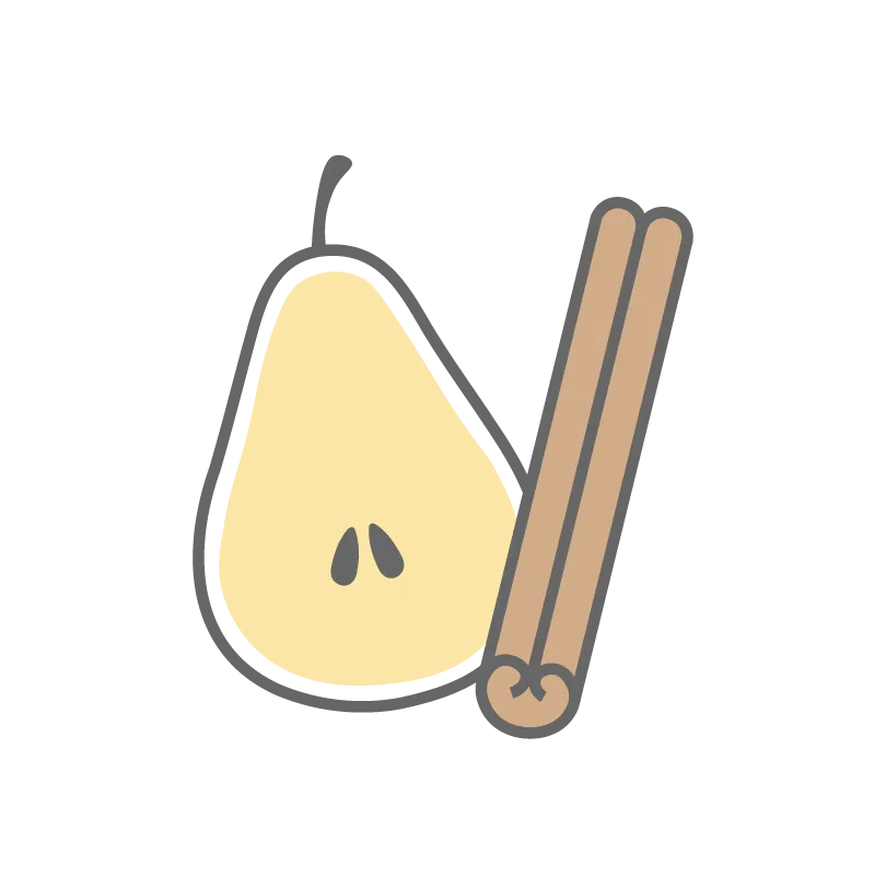 Spiced Pear Whiskey Sour Tasting Notes Garnish Icon